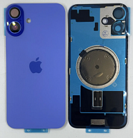Задняя крышка для IPhone 16 Plus ультрамариновая (Оригинал)