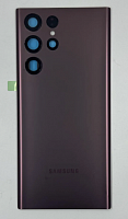 Задняя крышка Samsung Galaxy S22 Ultra (SM-S908) бургунди