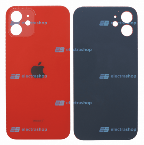 Задняя крышка для IPhone 12 красная (оригинал)