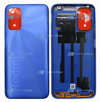 Задняя крышка для Xiaomi REDMI 9t синяя 