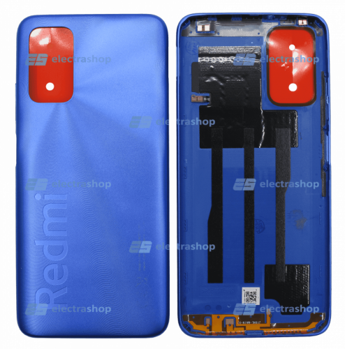 Задняя крышка для Xiaomi REDMI 9t синяя 