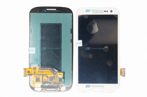 Модуль-дисплей Samsung Galaxy S3 (GT-I9300) белый без рамки (ОРИГИНАЛ)