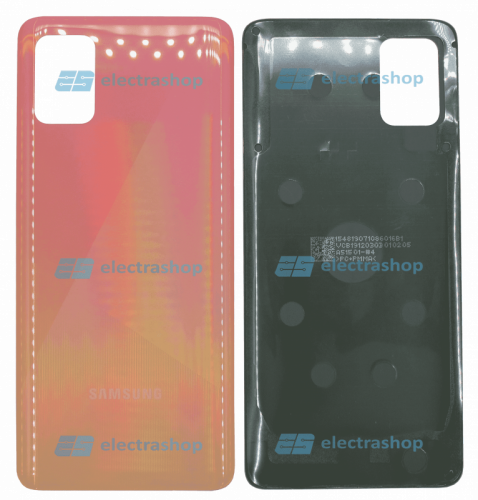 Задняя крышка Samsung Galaxy A51 (SM-A515F/FN/DS) розовая