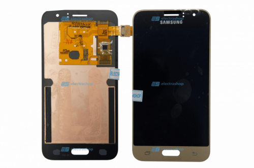 Модуль-дисплей Samsung Galaxy J1 (2016) SM-J120 золотой (Оригинал)