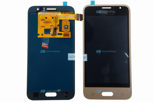 Модуль-дисплей Samsung Galaxy J1 (2016) SM-J120 золотой (TFT COPY)