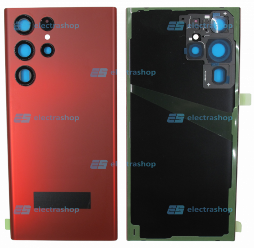 Задняя крышка Samsung Galaxy S22 Ultra (SM-S908) красная