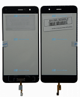 Стекло для дисплея Xiaomi Mi Note 3 черное