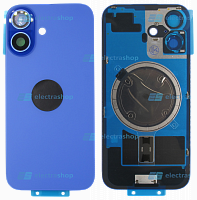 Задняя крышка для IPhone 16 ультрамариновая (Оригинал)