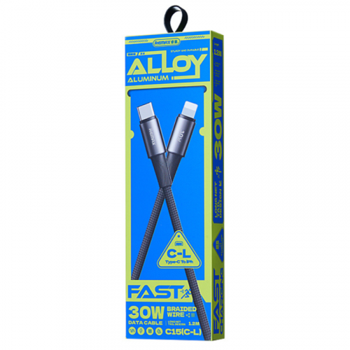 Кабель для Iphone REMAX 30W C15 1.2m (C to L) Black