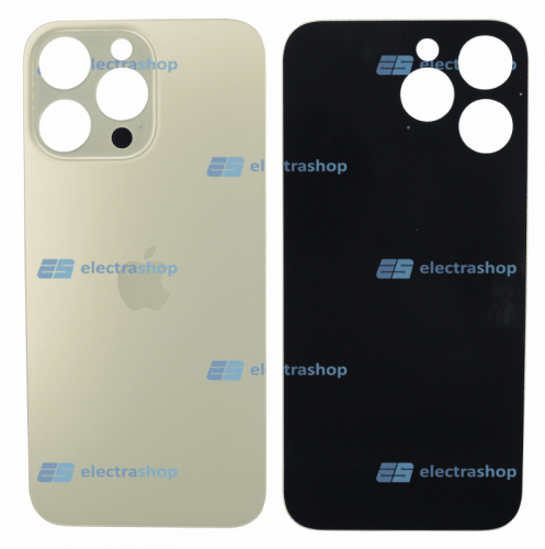 Задняя крышка для IPhone 14 Pro Max золотая (оригинал)