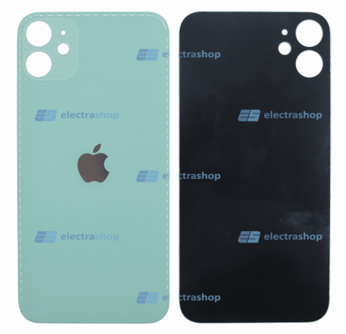 Задняя крышка для IPhone 11 зеленая (Оригинал)