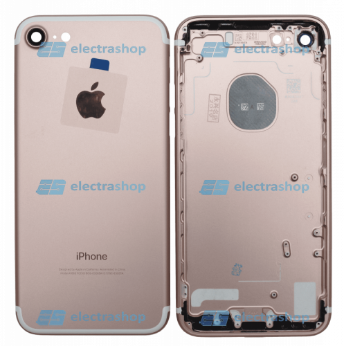 Корпус для IPhone 7 розовое золото (оригинал)