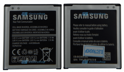 Аккумулятор/батарея для Samsung Galaxy SM-G360H/DS/SM-G361H/DS/SM-J200H/DS (EB-BG360CBE)