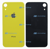Задняя крышка для IPhone Xr желтая (Оригинал)