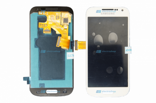 Модуль-дисплей Samsung Galaxy S4 mini (SM-I9190/9195/I9192) белый без рамки (ОРИГИНАЛ)