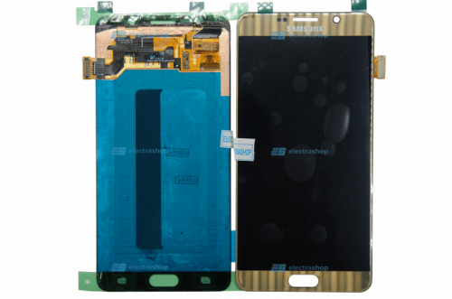 Модуль-дисплей Samsung Galaxy Note 5 (SM-N920/SM-N920C) золотой (ОРИГИНАЛ)