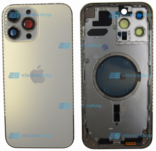 Корпус для IPhone 13 Pro Max золотой (оригинал)