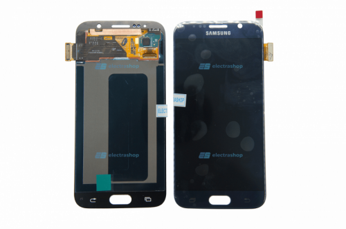 Модуль-дисплей Samsung Galaxy S6 (SM-G920F/SM-G920H/SM-G920DS) темно-синий (ОРИГИНАЛ)