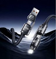 Кабель Универсальный REMAX 4 в 1 CB12 240W (Black)