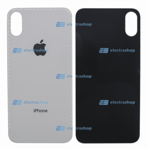 Задняя крышка для IPhone X белая (Оригинал)