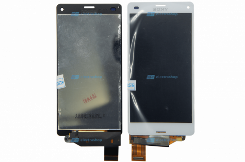 Модуль-дисплей Sony Xperia Z3 Compact/Z3 mini (D5803/5833/M55W) белый (ОРИГИНАЛ)