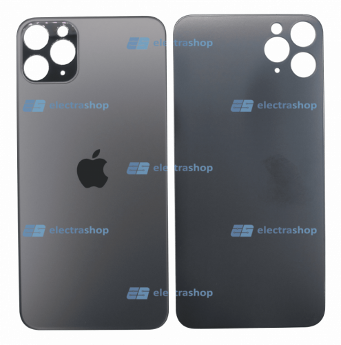Задняя крышка для IPhone 11 Pro Max серый космос (Оригинал)