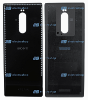 Задняя крышка для Sony Xperia 1 черная