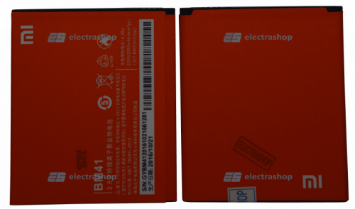 Аккумулятор/батарея для Xiaomi Redmi 1S/Redmi 2/Mi2a (BM41)