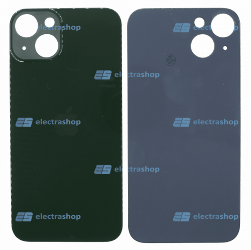 Задняя крышка для IPhone 13 зеленая (оригинал)