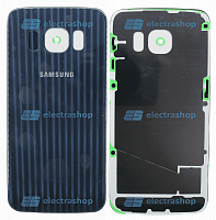 Задняя крышка Samsung Galaxy S6 EDGE PLUS (G928F) синяя
