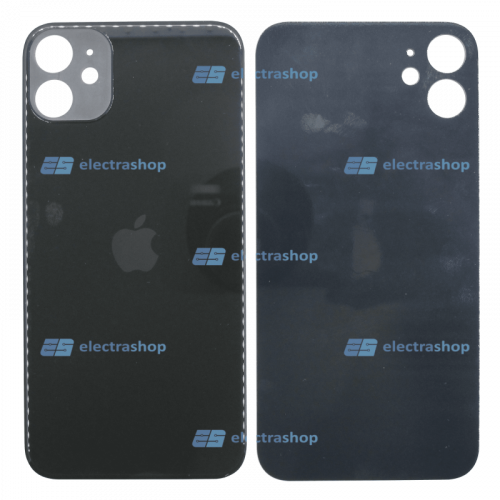 Задняя крышка для IPhone 11 черная (Оригинал)
