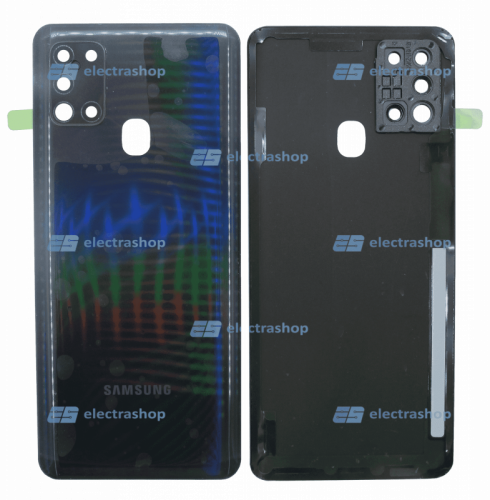 Задняя крышка Samsung Galaxy A21s SM-A217F/SM-A217FN/DS черная
