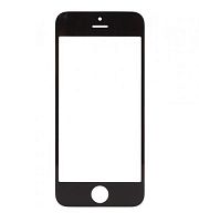 Стекло для дисплея IPhone 5 черное (рамка+ОСА клей)
