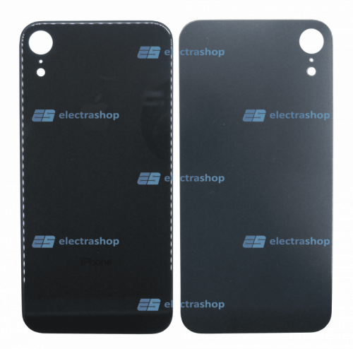 Задняя крышка для IPhone Xr черная (Оригинал)