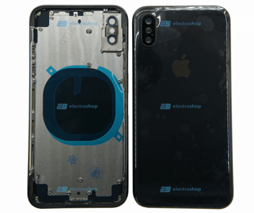 Корпус для IPhone X серый космос (оригинал)