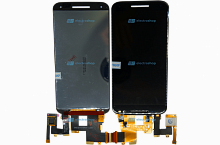 Модуль-дисплей для Motorola Moto X Style черный (оригинал)