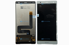 Модуль-дисплей Sony Xperia XZ2/XZ2 Dual (H8266/H8296/H8216) холодное серебро (ОРИГИНАЛ)