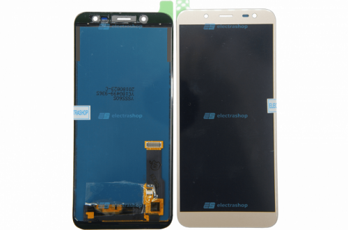 Модуль-дисплей Samsung Galaxy J6 (2018) SM-J600 золотой (TFT COPY)