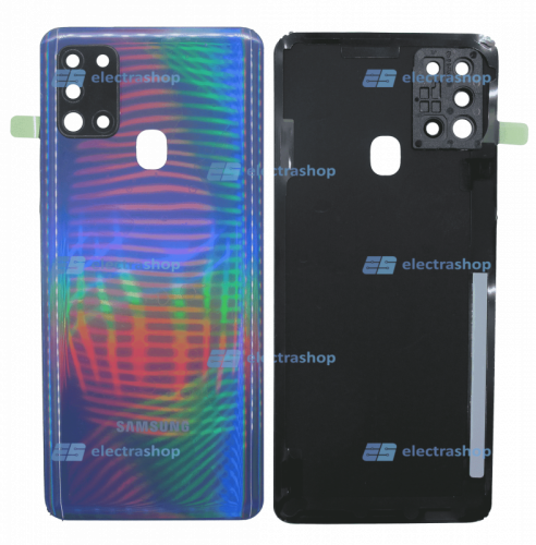 Задняя крышка Samsung Galaxy A21s SM-A217F/SM-A217FN/DS синяя