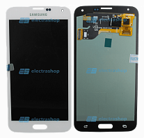 Модуль-дисплей Samsung Galaxy S5 (SM-G900H/SM-G900F/SM-G900DS) белый (AMOLED COPY)