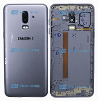 Задняя крышка Samsung Galaxy J8 (2018) SM-J810 синяя