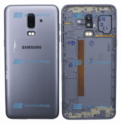 Задняя крышка Samsung Galaxy J8 (2018) SM-J810 синяя