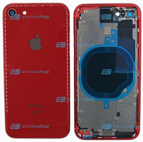 Корпус для IPhone 8 красный (оригинал)