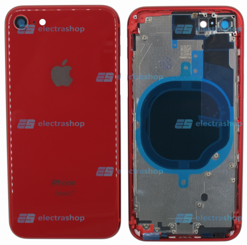 Корпус для IPhone 8 красный (оригинал)